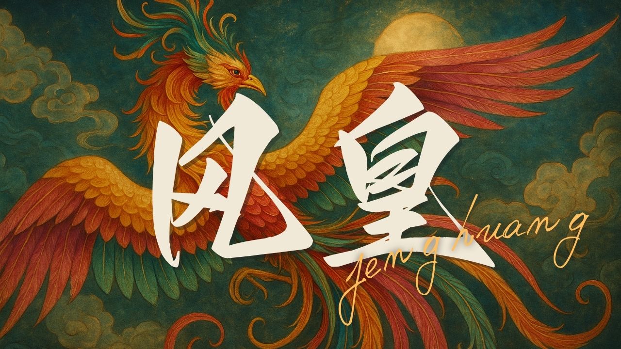鳳凰とは？｜五彩の羽を持つ『山海経』に登場する瑞兆の象徴