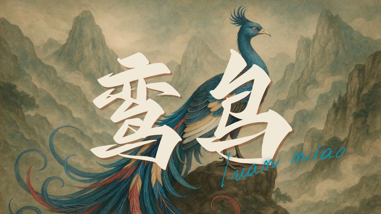 鸞鳥とは？｜『山海経』に描かれた五彩の神鳥を原文から読み解く