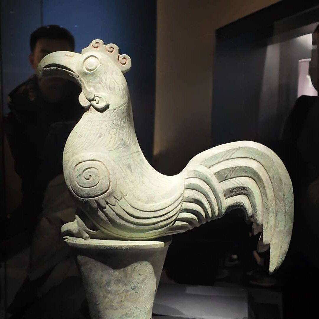三星堆の鶏