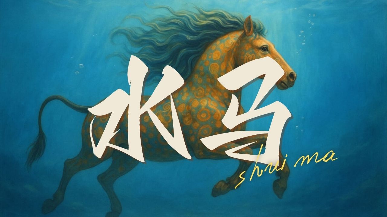 水馬とは？『山海経』に登場する馬のような姿をした水中生物