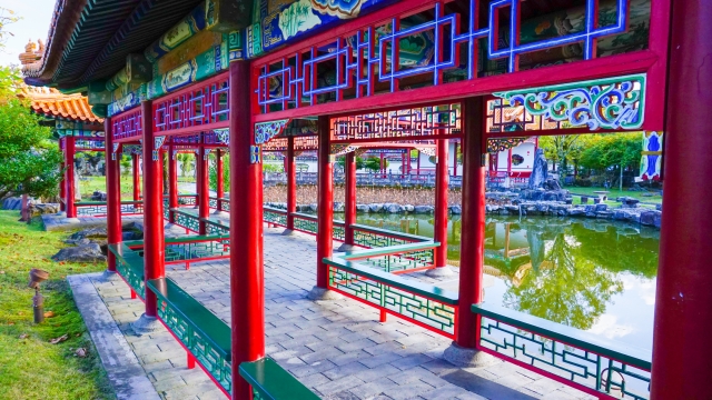 中国庭園「燕趙園」