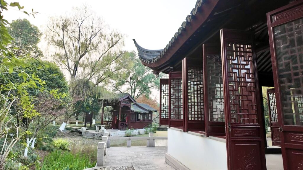 重慶園博園にある「月眠」という中国庭園